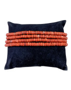 Bracelet Jaspe Impérial Donuts Rouges