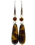 Boucles Œil de Tigre Acier