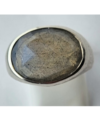 Bague Labradorite argent 925 Taille 55