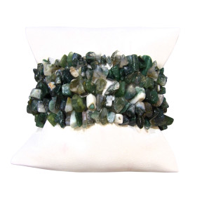 Bracelet Agate Mousse Baroque