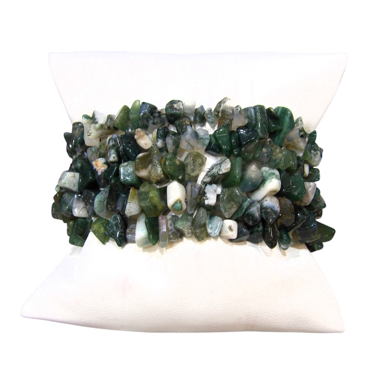 Bracelet Agate Mousse Baroque