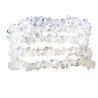 Bracelet Cristal de Roche Petites Pierres Baroque 19cm