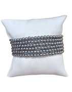 Bracelet Perles de Majorque Pierres Rondes 4mm Enfant
