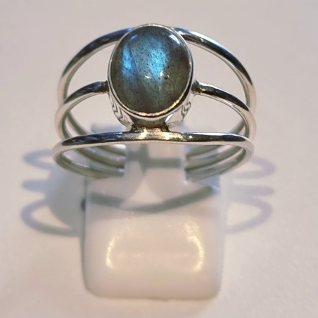 Bague Labradorite Argent 925 Taille 50