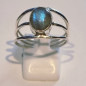 Bague Labradorite Argent 925 Taille 50
