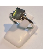 Bague Labradorite Argent 925 Taille 52