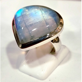 Bague Pierre de lune Argent 925 Taille 56
