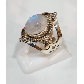 Bague Pierre de lune Argent 925 Taille 50