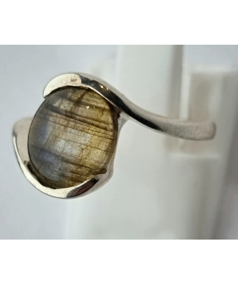 Bague Labradorite argent 925 Taille 51