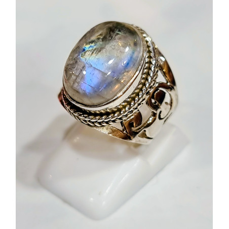 Bague Pierre de lune Argent 925 Taille 50