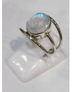 Bague Pierre de lune Argent 925 Taille 50