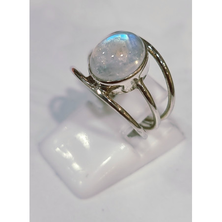 Bague Pierre de lune Argent 925 Taille 50