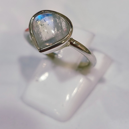 Bague Pierre de lune Argent 925 Taille 52