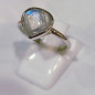 Bague Pierre de lune Argent 925 Taille 52