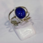 Bague Lapis-lazuli Argent 925 Taille 50