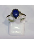 Bague Lapis-lazuli Argent 925 Taille 50