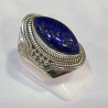 Bague Lapis-lazuli Argent 925 Taille 52