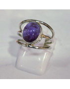 Bague Améthyste Argent 925