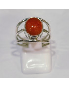 Bague Cornaline Argent 925