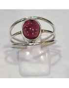 Bague Grenat Argent 925