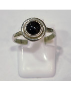 Bague Onyx Argent 925 Taille 50