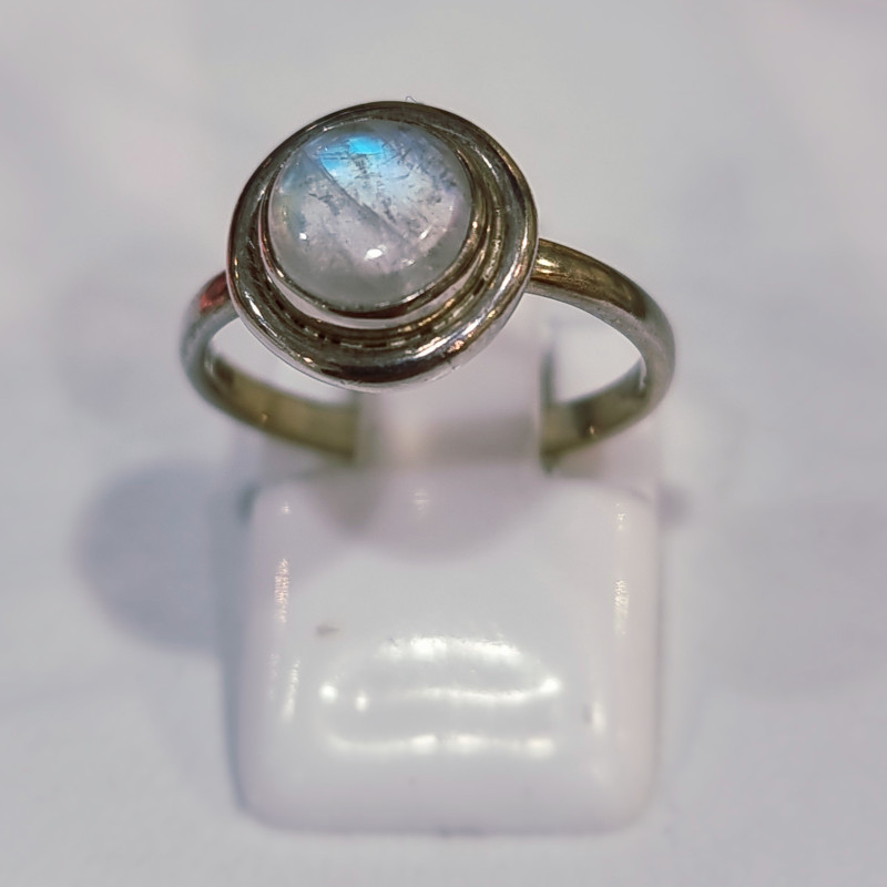 Bague Pierre de lune Argent 925 Taille 50