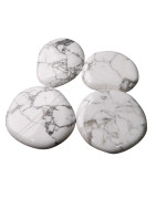 Pierre Plate Howlite (s)