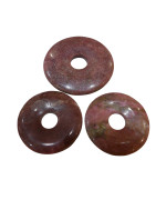 Pendentif Rhodonite Donut