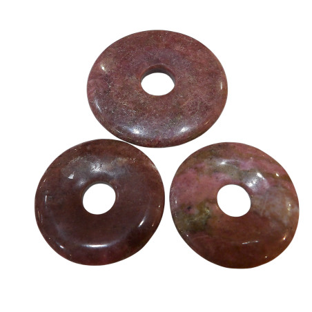 Pendentif Rhodonite Donut