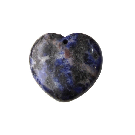 Pendentif Cœur Sodalite