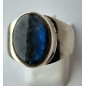 Bague Labradorite argent 925 Taille 55