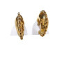 Boucles Plaquée Or Demi Créoles