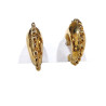 Boucles Plaquée Or Demi Créoles