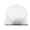 Disque de rechargement Sélénite Fleur de vie diam 10cm