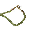 Collier Péridot Pierres Rondes 3.5 mm 40 cm