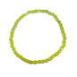 Bracelet Perles Swarovski facettées Vertes Enfant