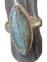 Bague Labradorite argent 925 Taille 55