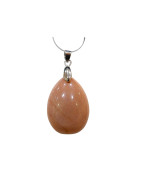 Pendentif Opale avec Chaîne Acier