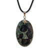 Pendentif Jaspe Kambaba avec Cordon