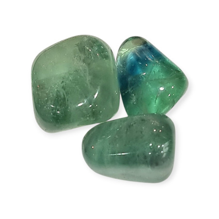 Pierre Roulée Fluorite Verte