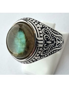 Bague Labradorite argent 925