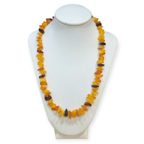 Collier Ambre Baltique Baroque Multicolore Bébé