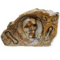 Crâne Sculpté Jaspe Paysage l11cmxH7cm