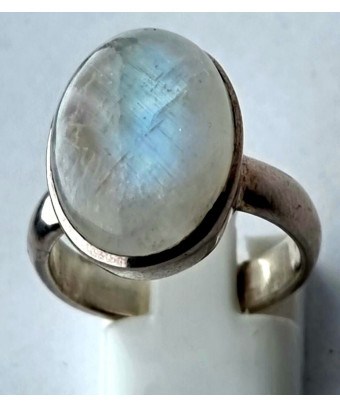 Bague Pierre de lune argent 925 Taille 59