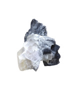 Crâne Goethite et Cristal de Roche L17cm x H14cm 2322g