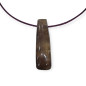 Pendentif Quartz fumé sur cordon