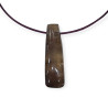 Pendentif Quartz fumé sur cordon