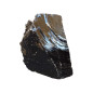Pierre Brute Obsidienne Noire Polie H8cm 551g