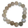 Bracelet Pierre de Lune Pierres Rondes 14mm