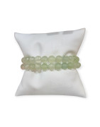 Bracelet Jade de Chine Pierres Rondes 8mm Facettées